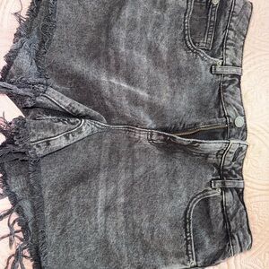 Garage denim shorts